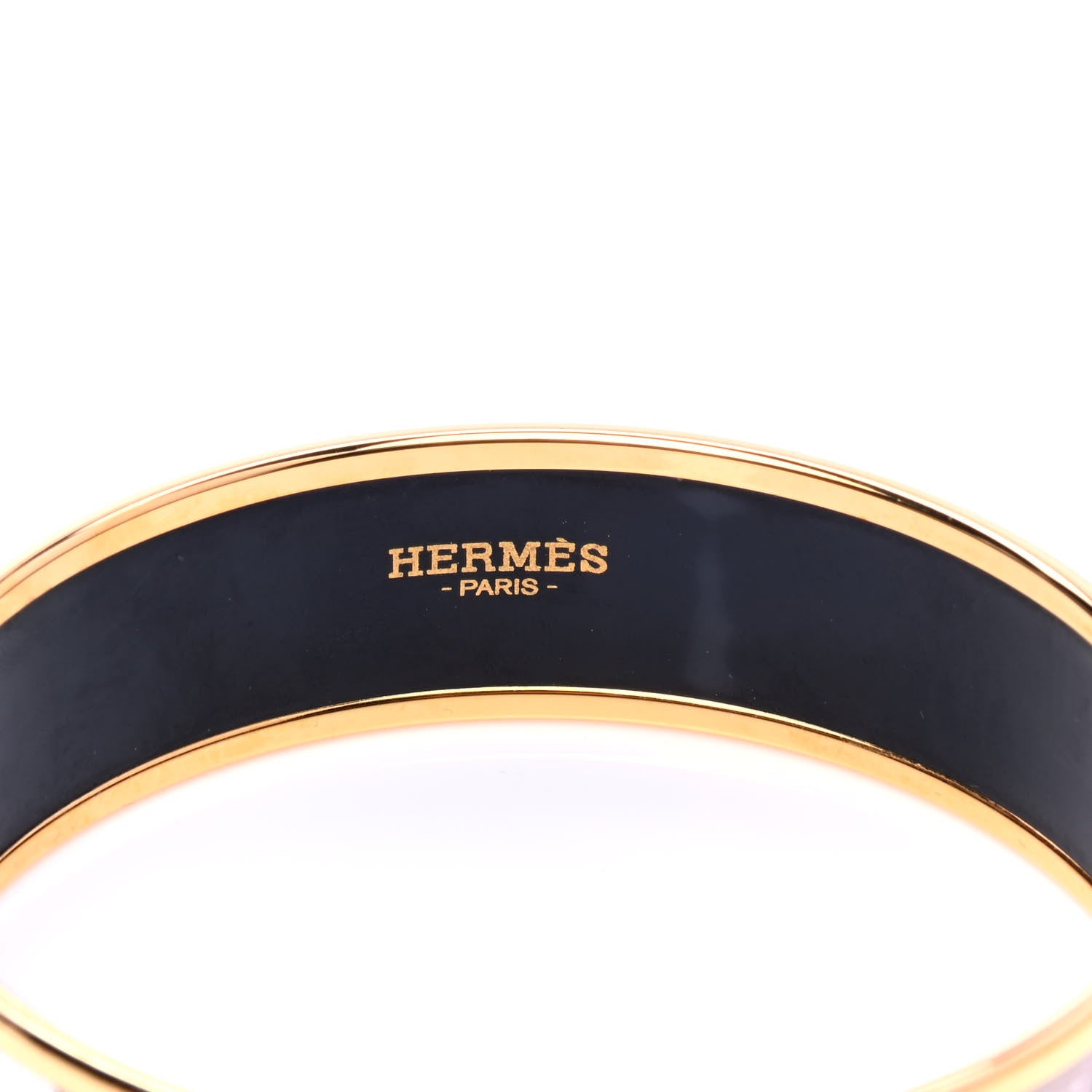 Hermes Enamel Printed Wide Cavalcadour Bracelet 65 4 of 5