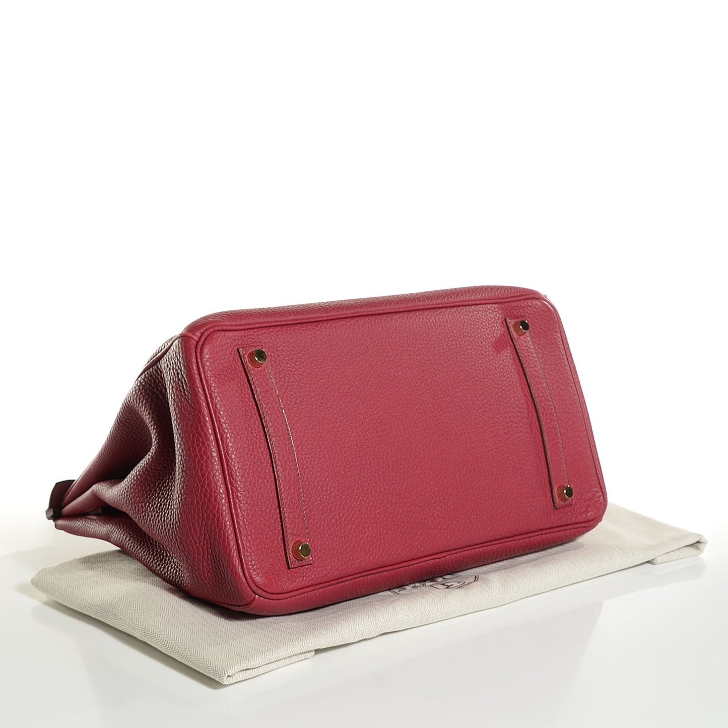Togo Eclat Horseshoe Birkin 35 Rubis Vert Veronese