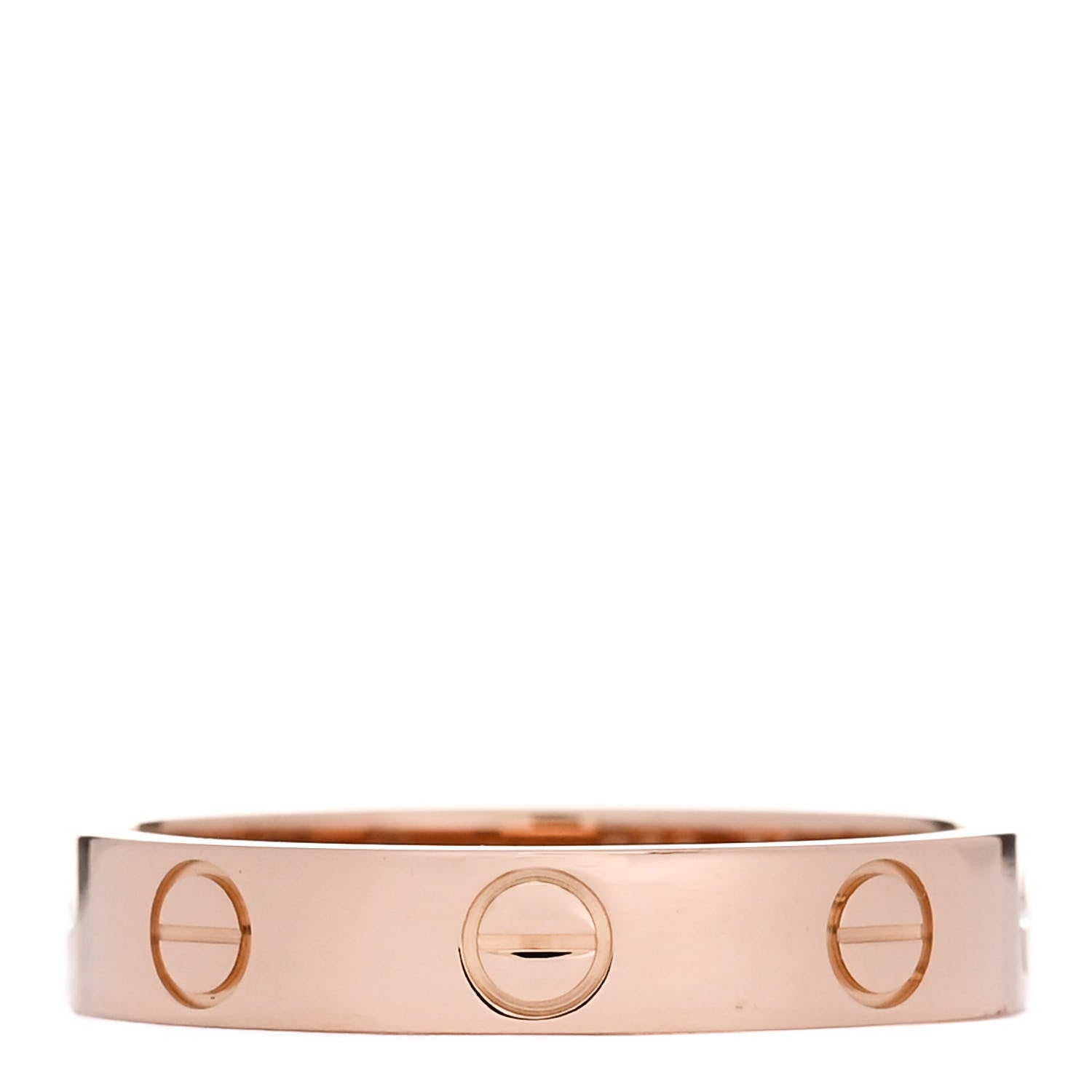 Cartier 18K Pink Gold 3.5mm LOVE Wedding Band Ring 52 6 1 of 5