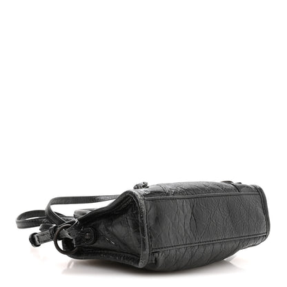 Balenciaga Agneau Arena Classic Hardware Nano Le City Black 4 of 10