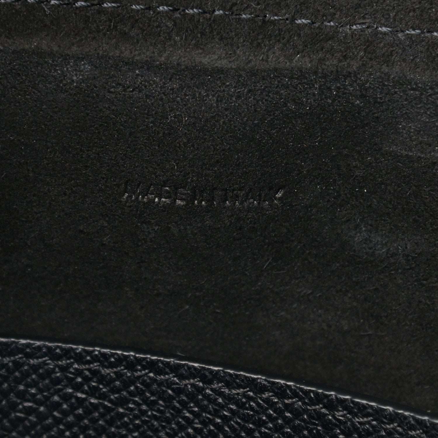 Celine Grained Calfskin Micro Belt Bag Black 7 of 13