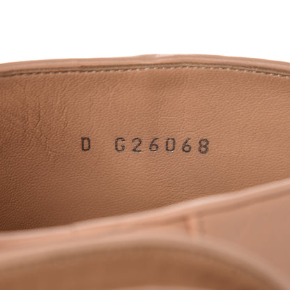 Chanel Calfskin Ascot CC Boots 37 Beige Clair 7 of 13
