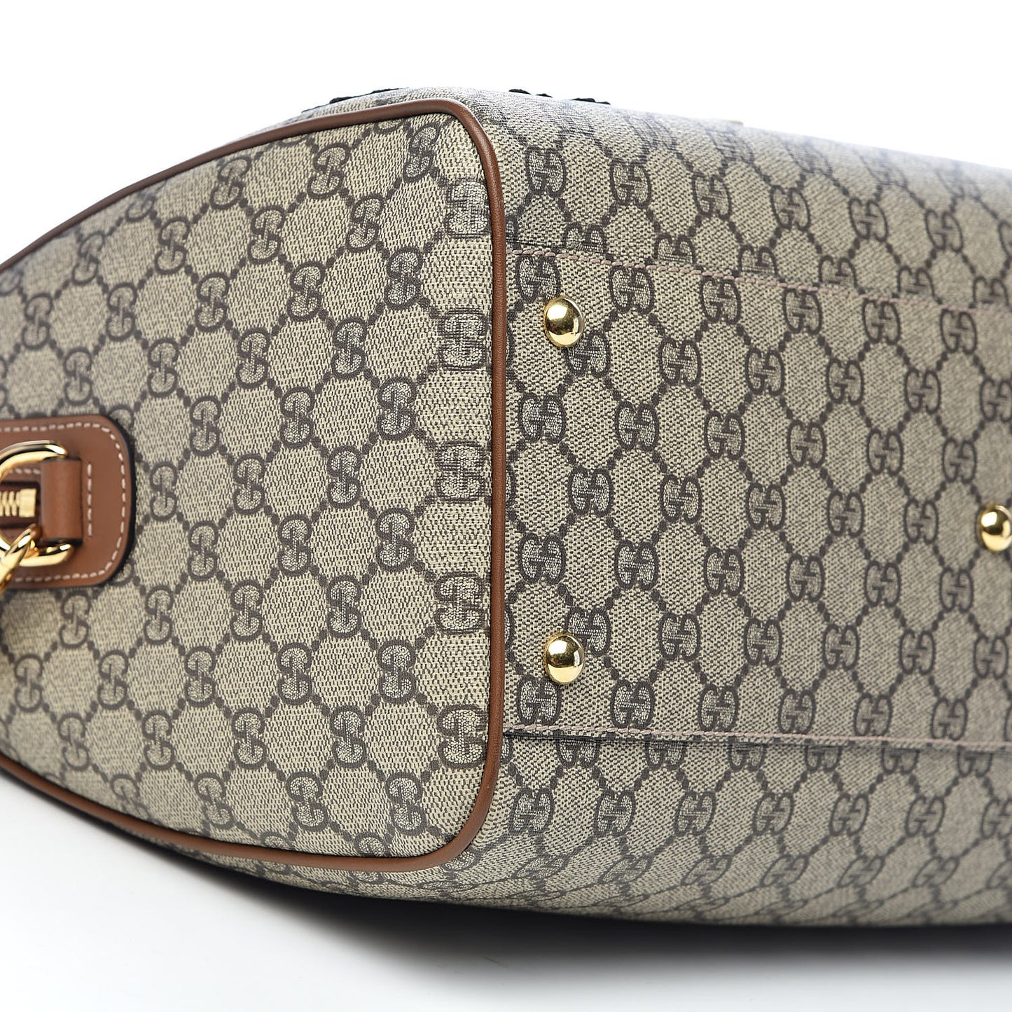 GG Supreme Monogram Blind for Love Embroidered Medium Boston Beige Tuscany