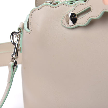 Fendi Vitello Dolce Scalloped Studded Medium By The Way Boston Bag Latte 15 of 18