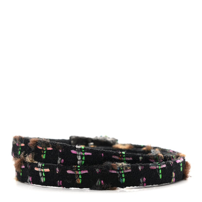 Chanel Tweed CC Belt 80 32 Black Multicolor 2 of 4