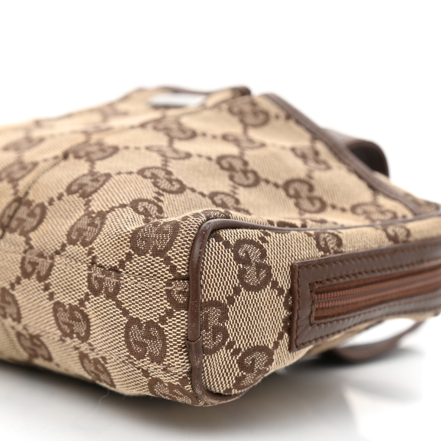 Monogram Travel Cosmetic Bag Brown