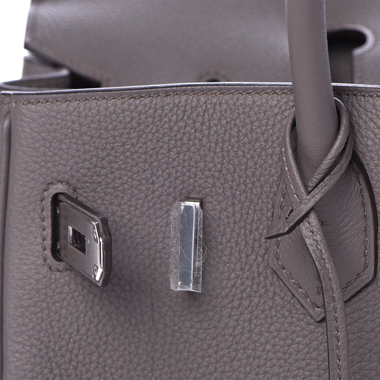Hermes Togo Birkin 30 Etain 22 of 35