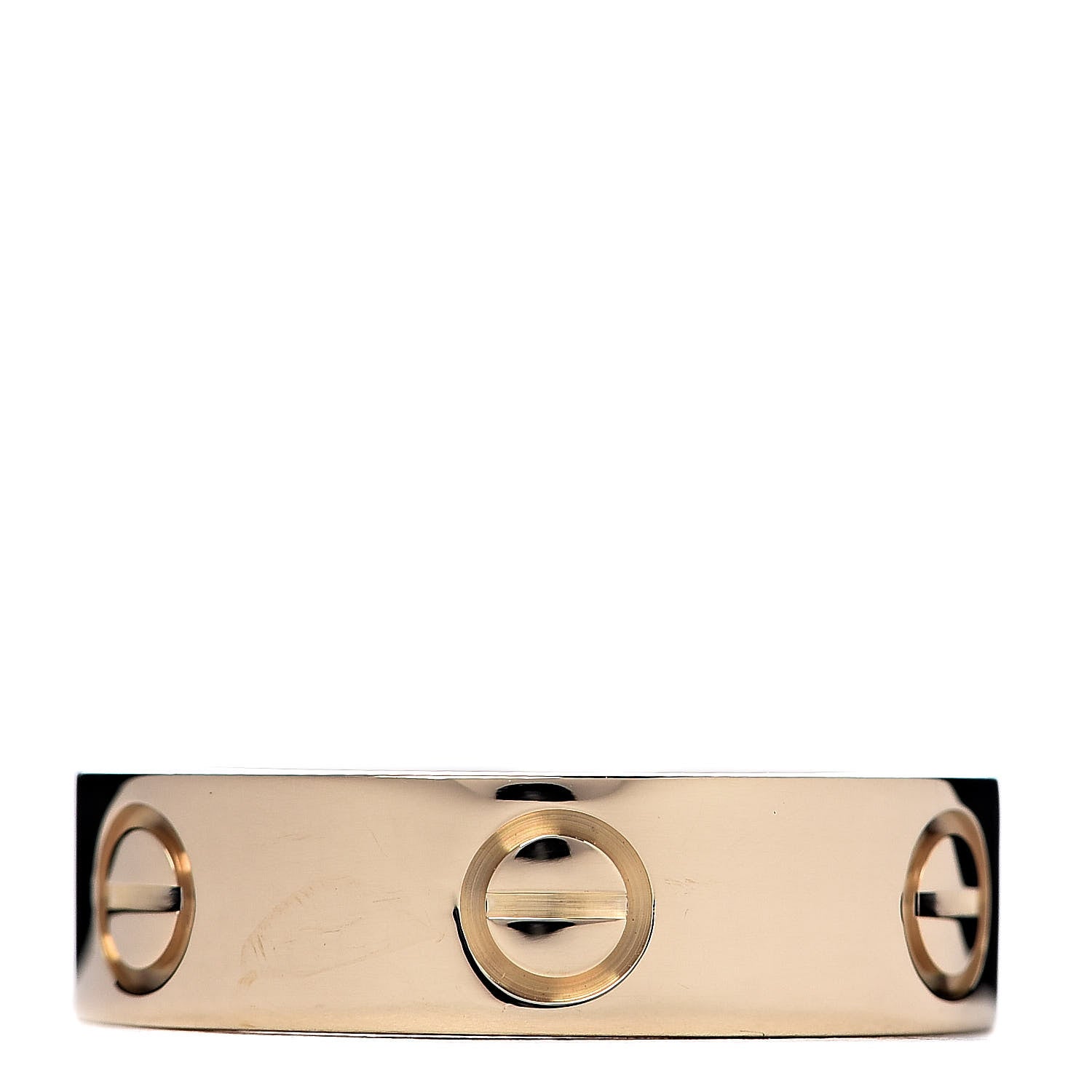 Cartier 18K Yellow Gold 5.5mm LOVE Ring 53 6.25 3 of 4