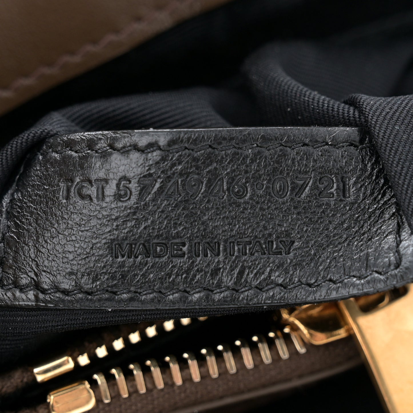 Calfskin Y Quilted Monogram Medium Loulou Chain Satchel Soil Brown