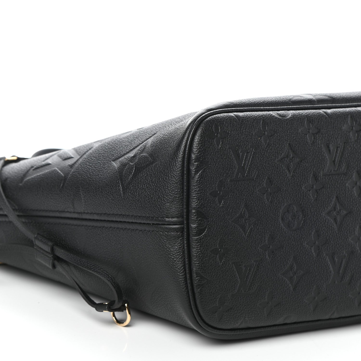 Louis Vuitton Empreinte Monogram Giant Neverfull MM Black 8 of 9