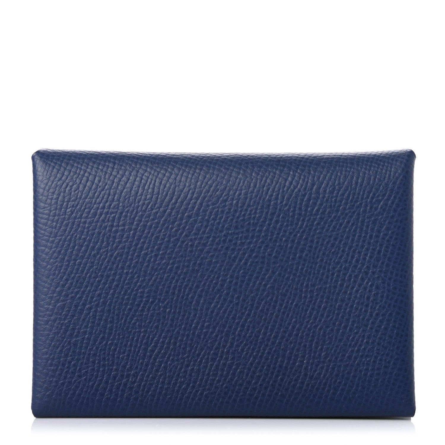 Hermes Epsom Verso Calvi Duo Card Case Bleu Saphir Bleu France 1 of 7