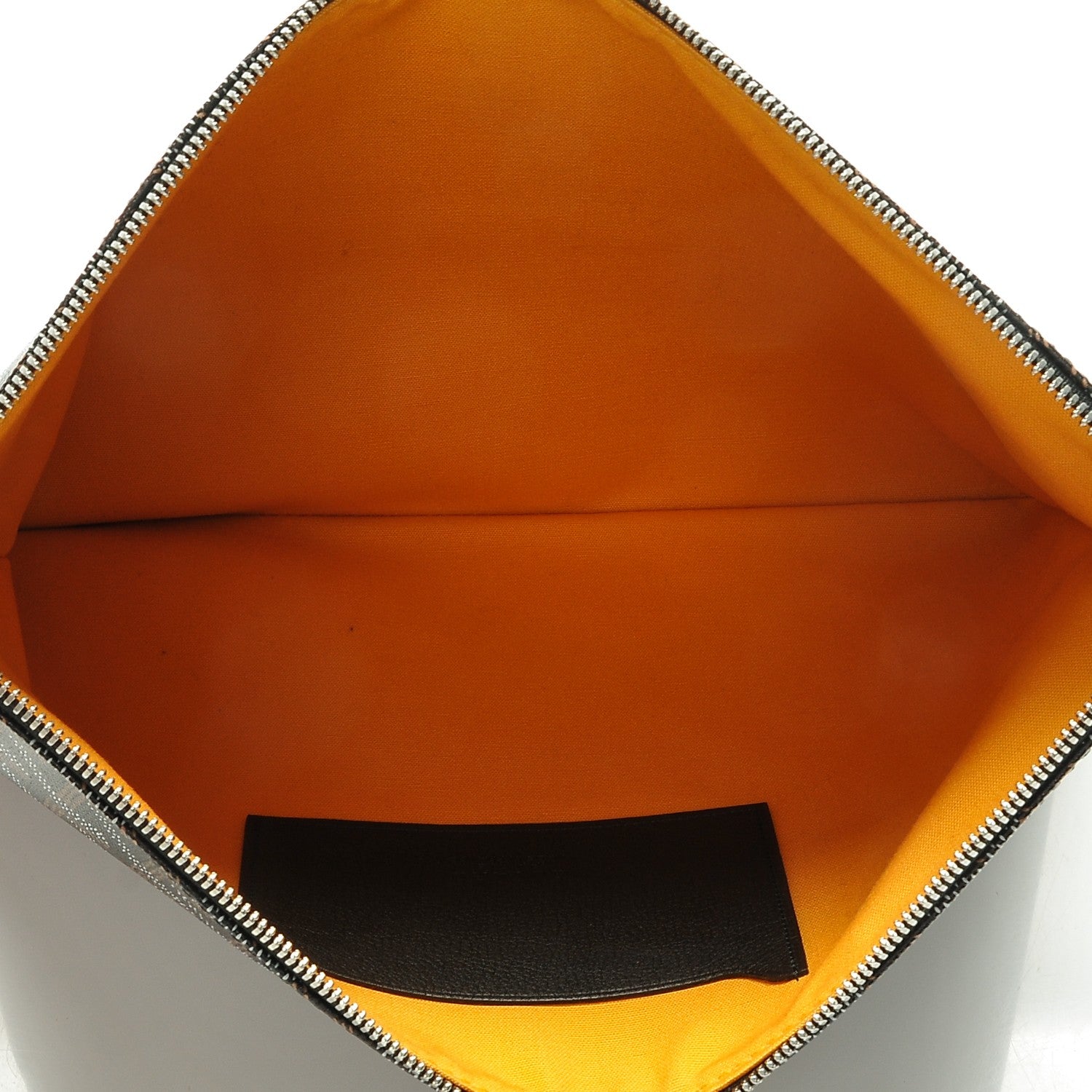 Goyard Goyardine Senat Pochette MM Black Gold 5 of 6