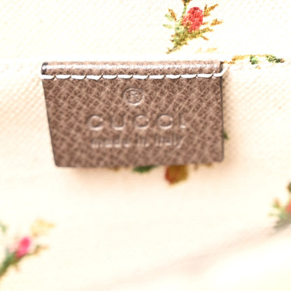 Gucci GG Supreme Monogram Web Neo Vintage Shoulder Bag Beige New Acero Crop 6 of 11