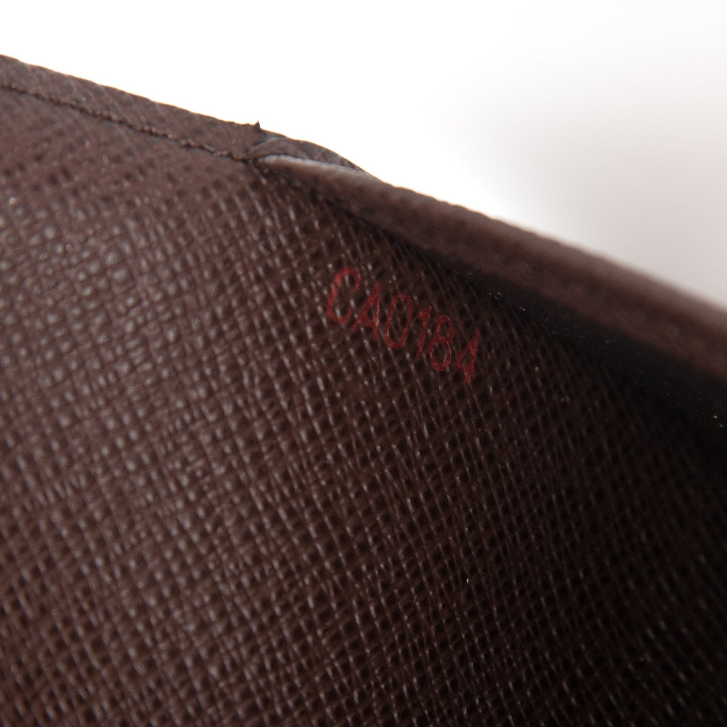 Damier Ebene Small Ring Agenda Cover