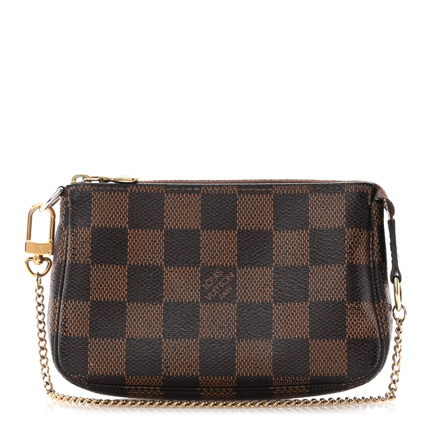 Louis Vuitton Damier Ebene Mini Pochette Accessories 1 of 8