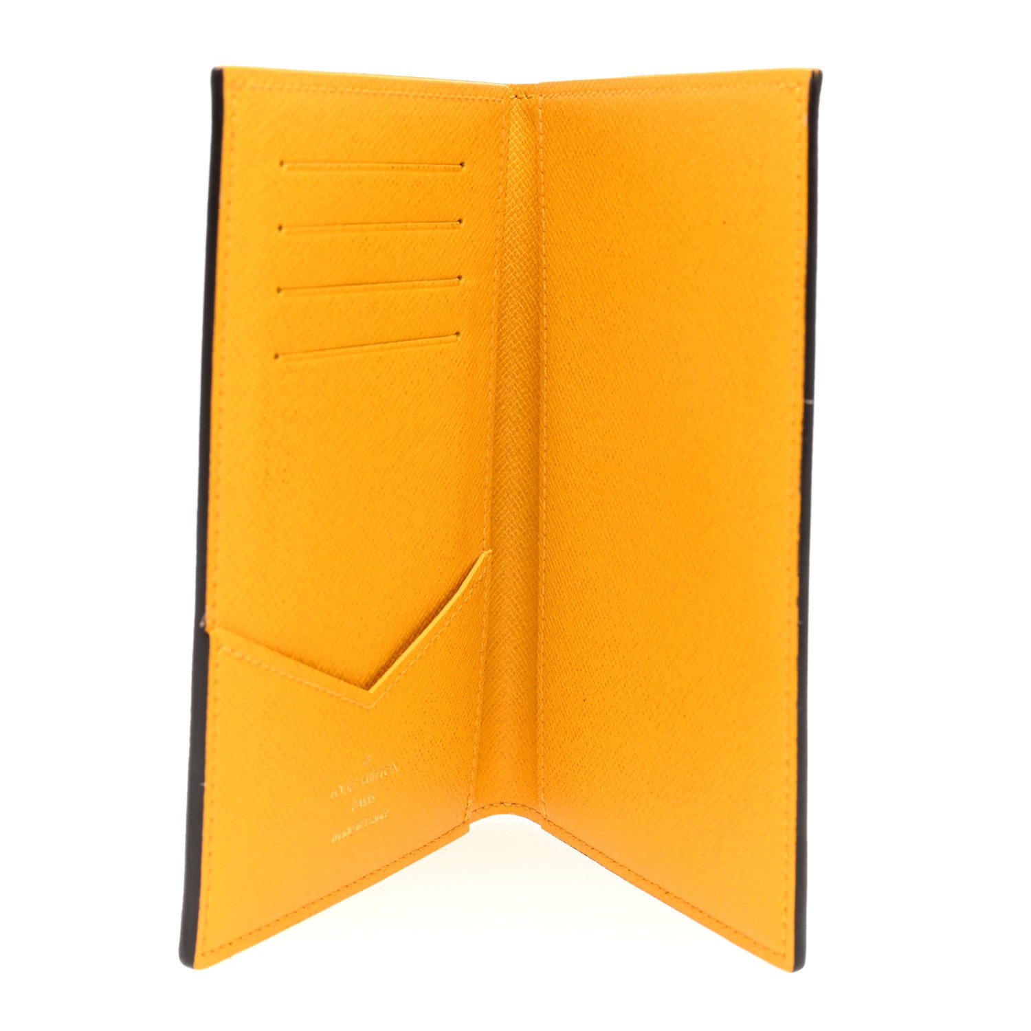 Louis Vuitton Monogram 2022 Christmas Animation New York Soho Passport Cover Yellow 5 of 6