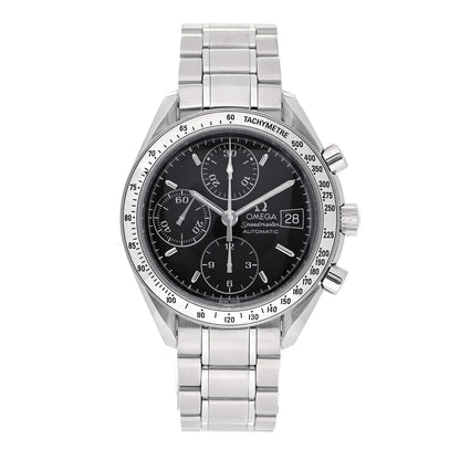 Omega Stainless Steel 39mm Speedmaster Chronograph Automatic Watch Black 3513.50 1 of 3