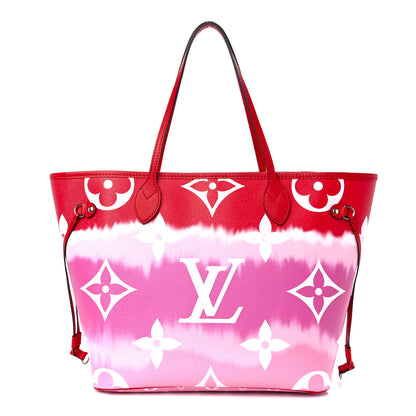 Louis Vuitton Monogram Escale Neverfull MM Rouge 1 of 15