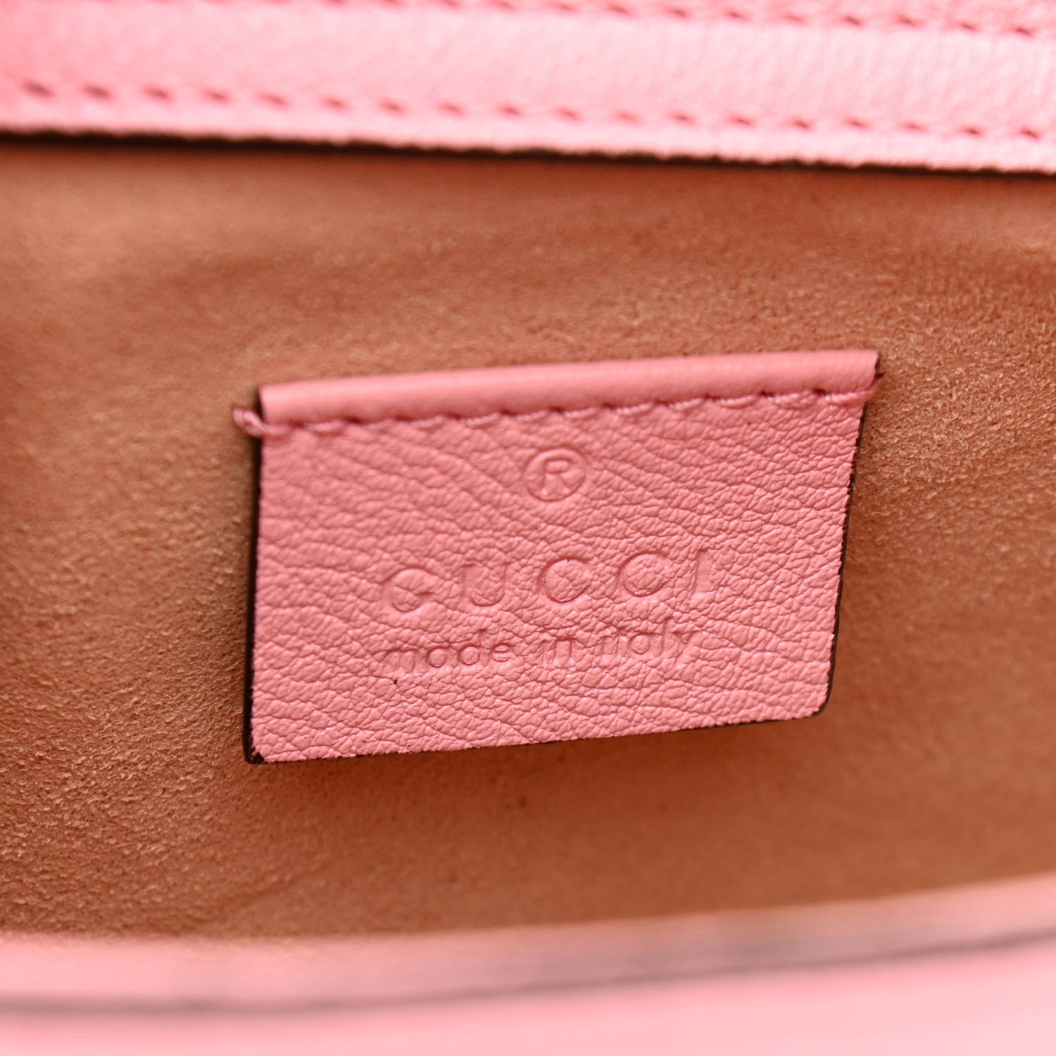 Gucci Wonka Grain Calfskin Mini Diana Tote Bag Wild Rose Fuxia Fluo 6 of 12