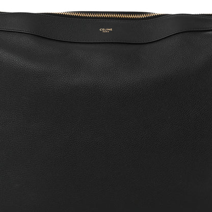 Celine Supple Calfskin Large Romy Shoulder Bag Black 8 of 10