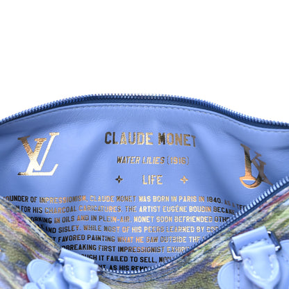 Louis Vuitton Masters Monet Speedy 30 9 of 15