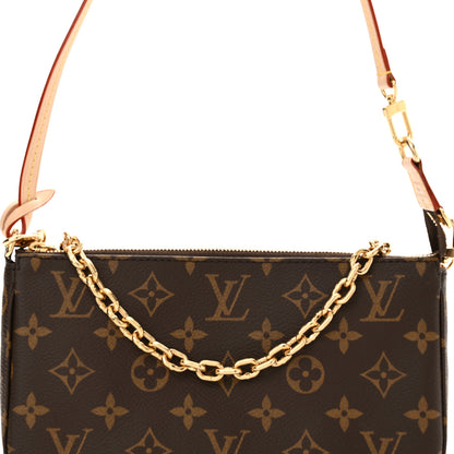 Louis Vuitton Monogram Chain Pochette Accessories 7 of 10