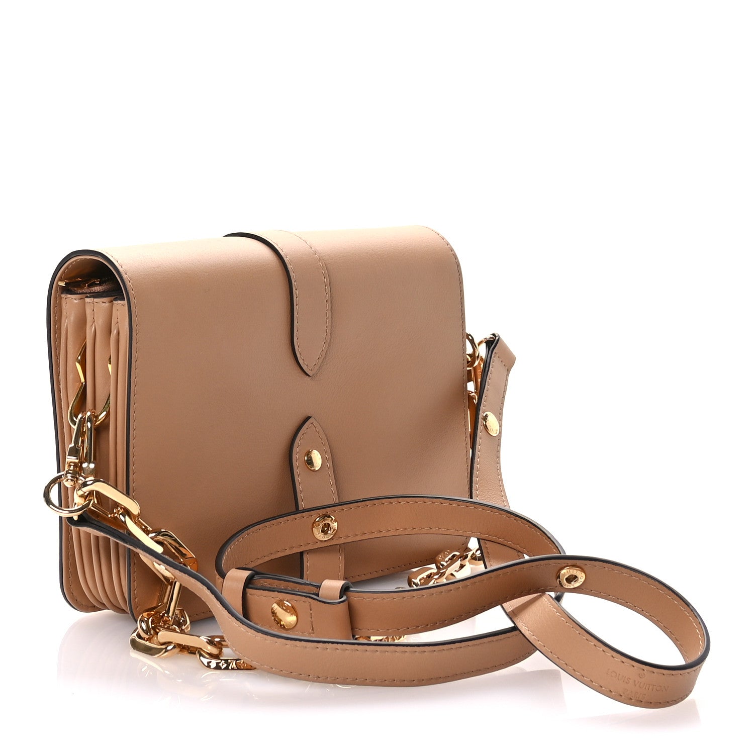 Louis Vuitton Calfskin Rendez-Vous Camel 3 of 9