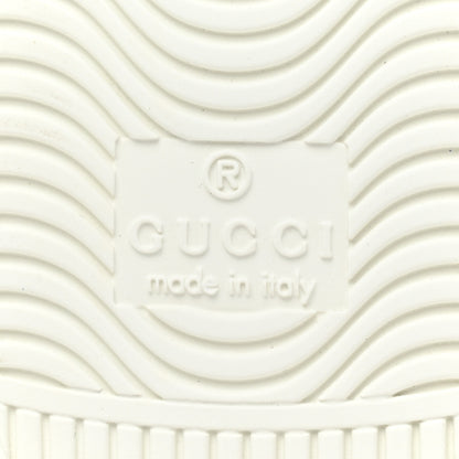 Gucci Calfskin Web Floral Embroidered Womens Ace Sneakers 36 White 7 of 10