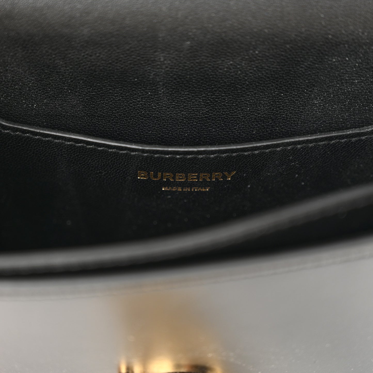 Calfskin TB Belt Bag Black