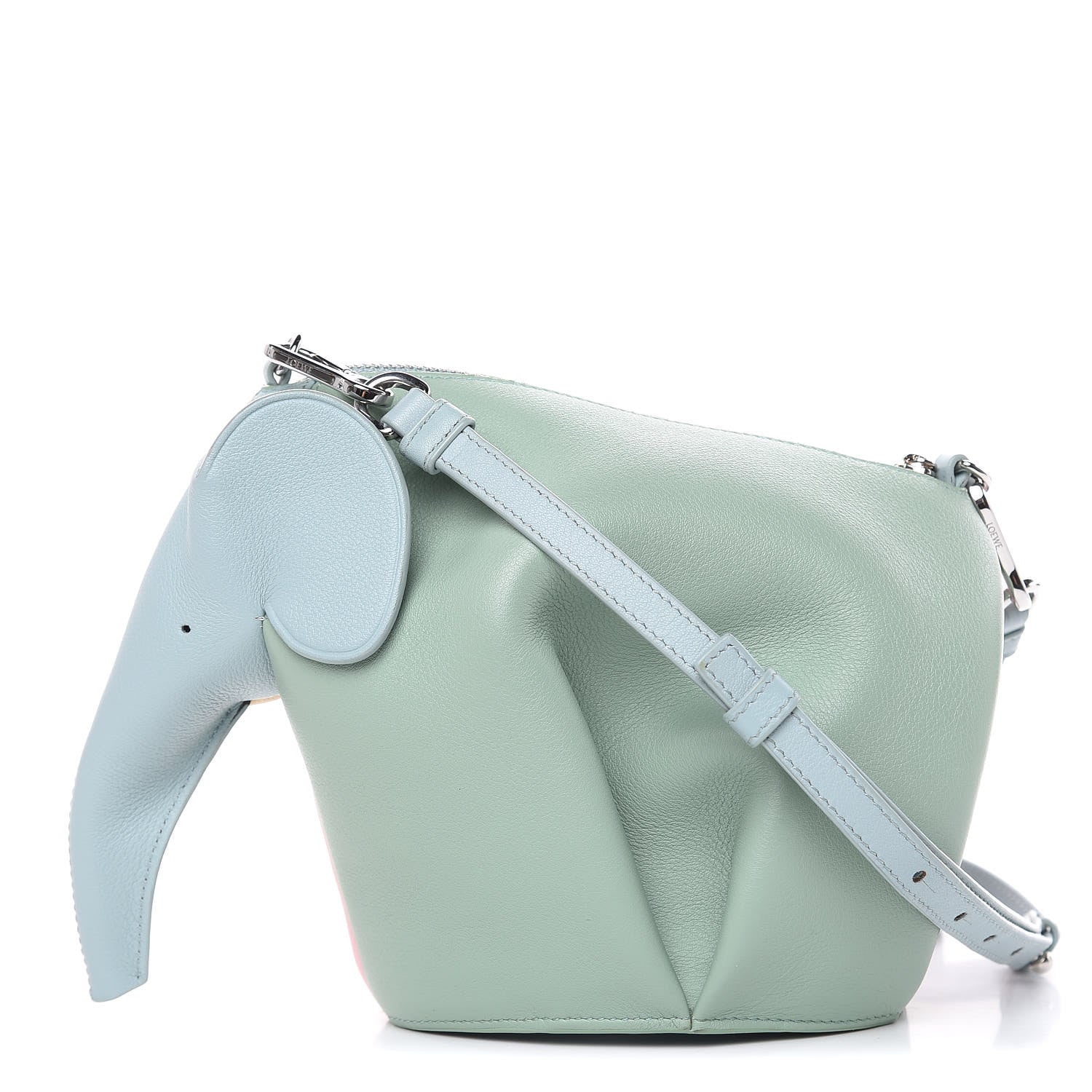 Loewe Calfskin Mini Elephant Crossbody Bag Multicolor 1 of 7