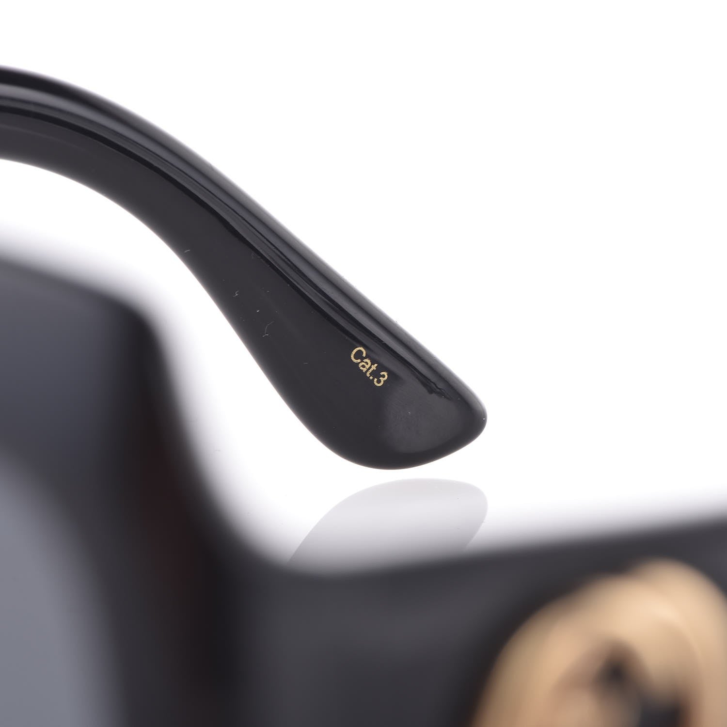 Gucci Acetate Square Frame Sunglasses GG0053S Black 8 of 9