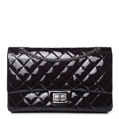 Chanel Patent Quilted 2.55 Reissue 227 Flap Black 1 of 13