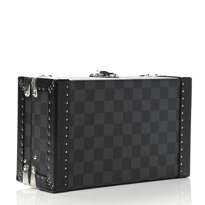 Louis Vuitton Damier Graphite Hard Sided Cufflinks Case 7 of 14