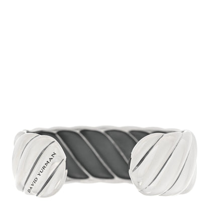 David Yurman Sterling Silver Sculpted Cable Cuff Bracelet 2 of 3
