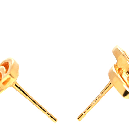Chanel Metal Obazine CC Earrings Gold 3 of 4