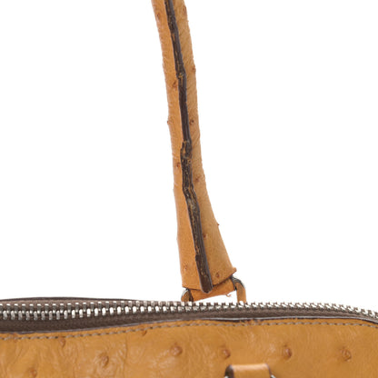 Prada Ostrich Frame Bowler Soleil 16 of 23
