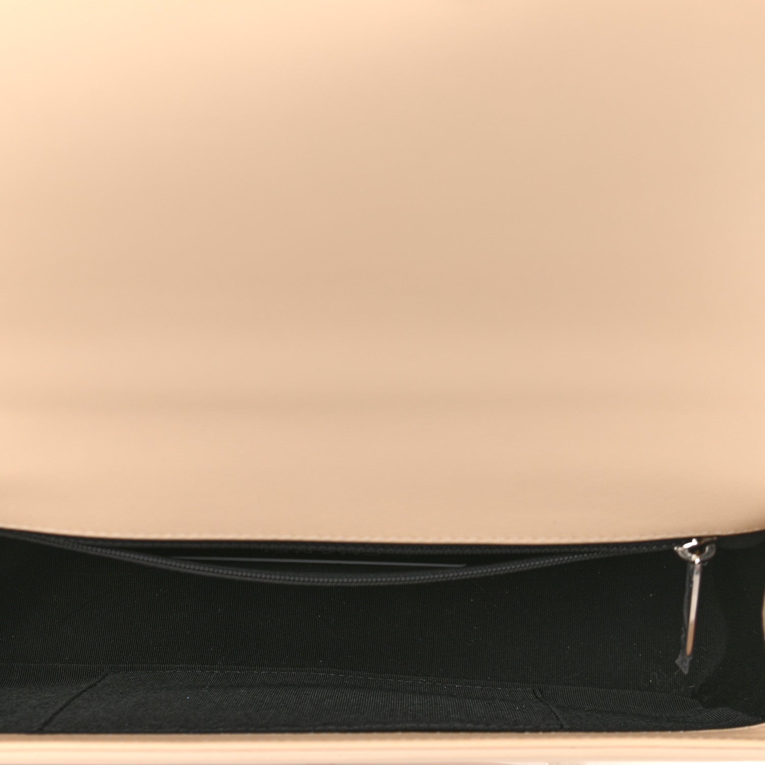 Chanel Patent Calfskin New Medium Boy Flap Plexiglass Beige 5 of 11