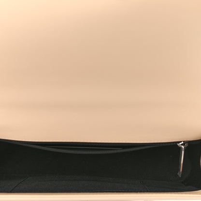 Chanel Patent Calfskin New Medium Boy Flap Plexiglass Beige 5 of 11