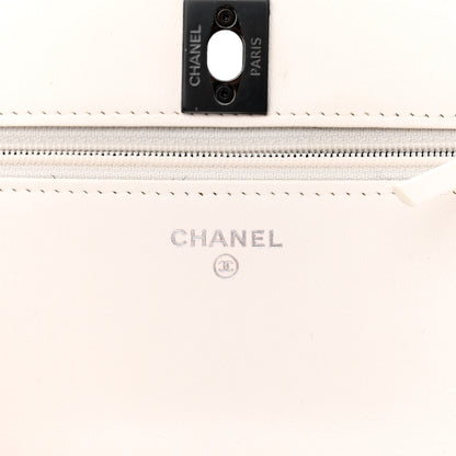 Chanel Lambskin Quilted Trendy CC Wallet On Chain WOC White 6 of 13