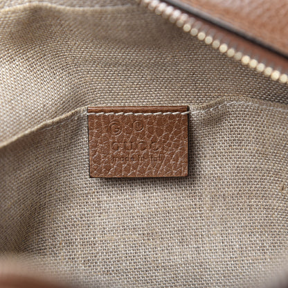 Gucci Monogram Mini Bree Messenger Bag Beige Tabacco 8 of 11