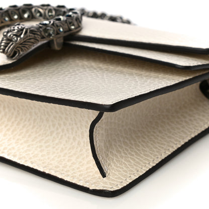 Gucci Dollar Calfskin Crystal Super Mini Dionysus Shoulder Bag Mystic White Black Diamond 6 of 13
