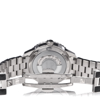 Christian Dior Stainless Steel Diamond Sapphire 33mm Christal Automatic Watch Black 5 of 6
