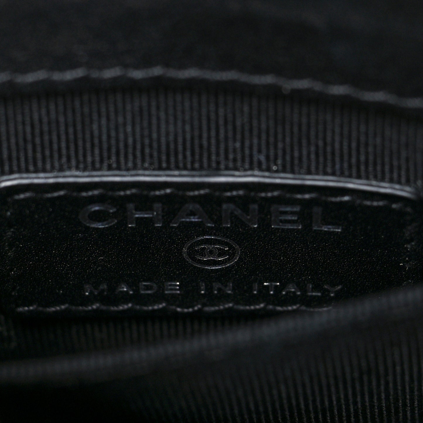 Calfskin Quilted Crossbody CC Phone Holder Black