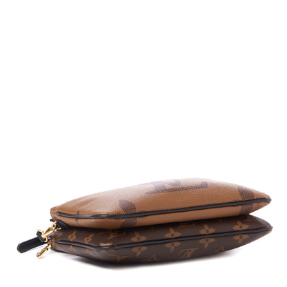 Louis Vuitton Reverse Monogram Giant Double Zip Pochette 4 of 8