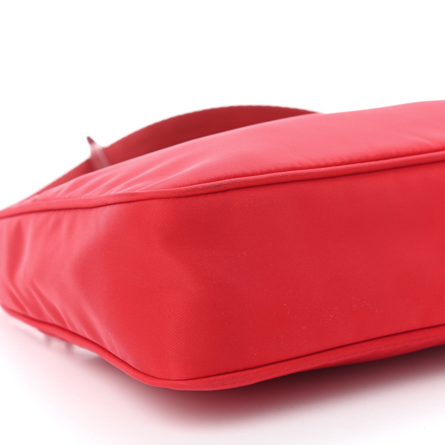Prada Tessuto Nylon Mini Re-Edition 2000 Bag Rosso 8 of 9