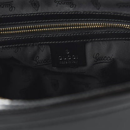 Gucci Dialux Pop Bamboo Top Handle Tote Black 9 of 11