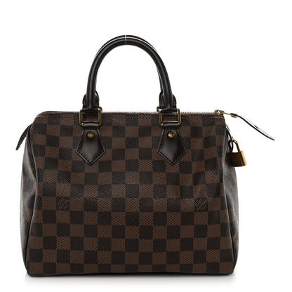 Louis Vuitton Damier Ebene Speedy 25 1 of 10