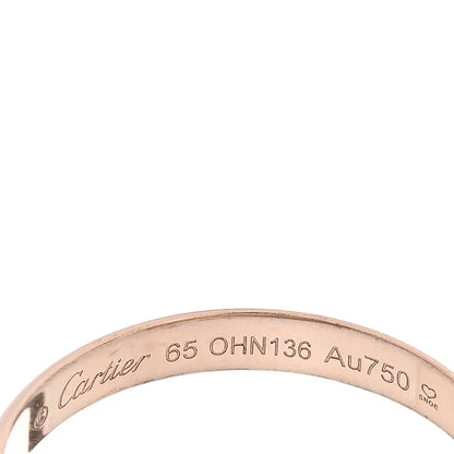 Cartier 18K Pink Yellow White Gold Classic Trinity Ring 65 11 4 of 5