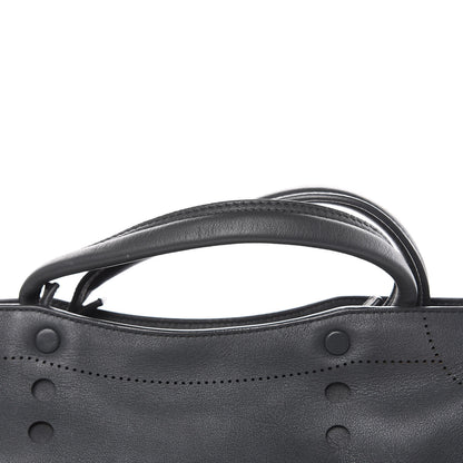 Balenciaga Veau Soyeux Perforated Blackout Hardware S City Gris Fossile 11 of 13