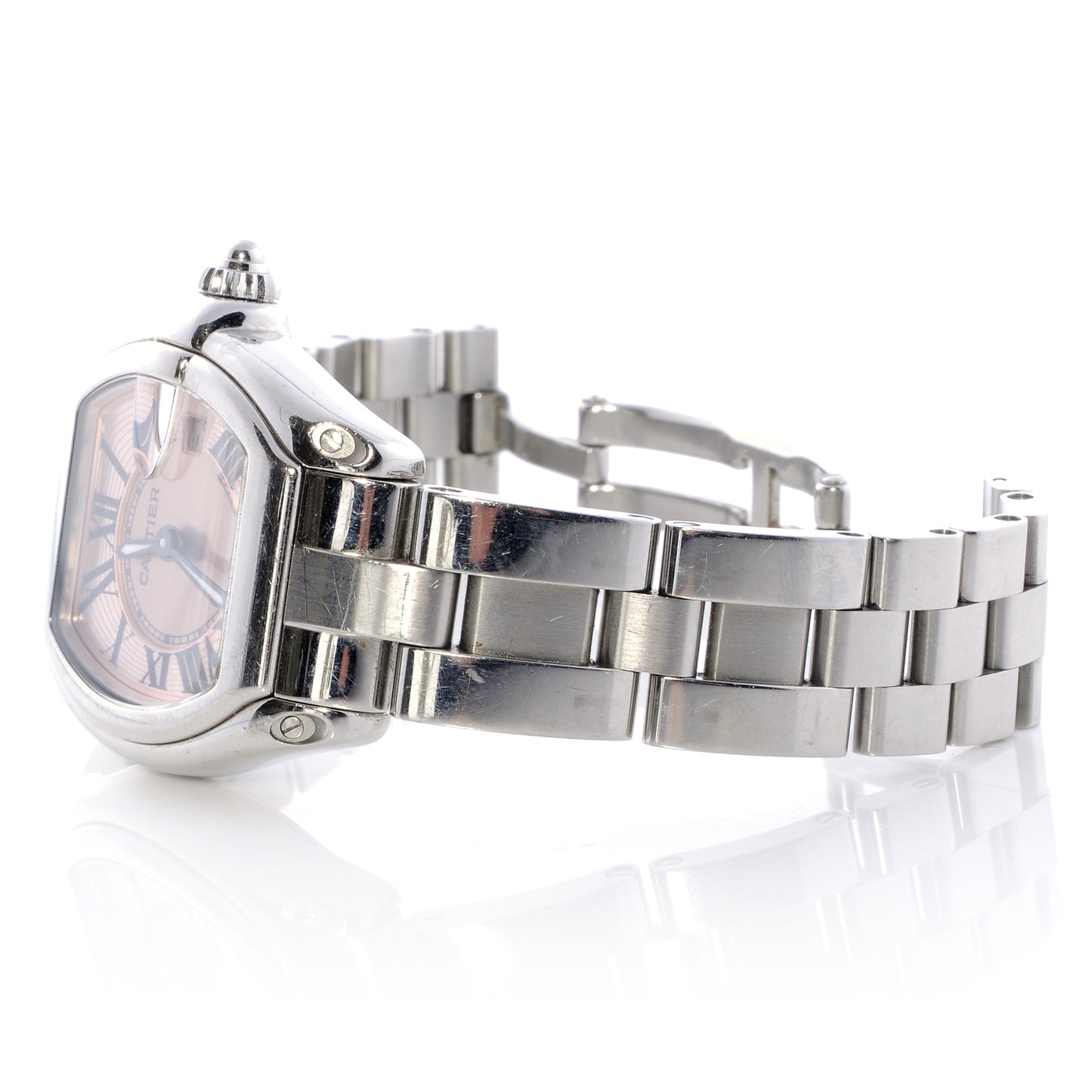 Stainless Steel 31mm Roadster Quartz Watch Pink